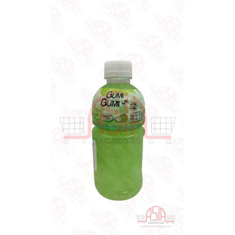 GUMI GUMI MELON JUICE W/NATA DE COCO 24X320ML